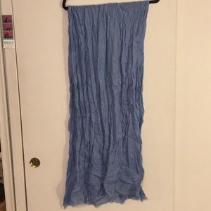 Light Blue Silk Scarf